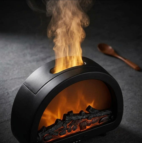 AeroGlow™ Fireplace Flame Aroma Diffuser